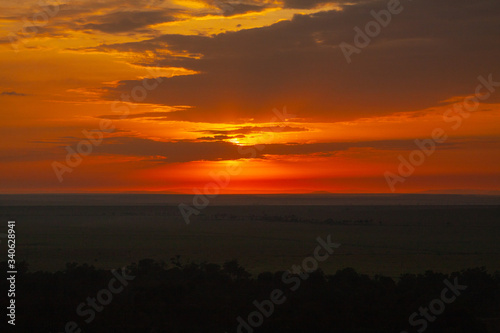 Sunrise on the Mara