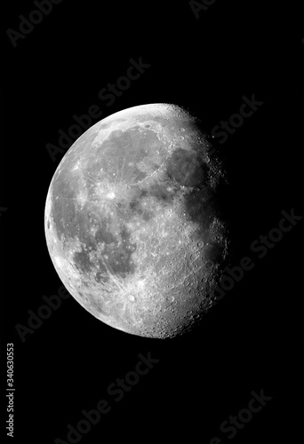 Bild auf Leinwand Moon liked by Russian cosmonaut Oleg Artemyev.