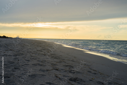 Close-up of sea in beach