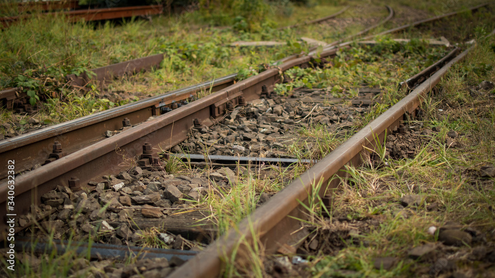 Fototapeta premium Tory Kolejowe