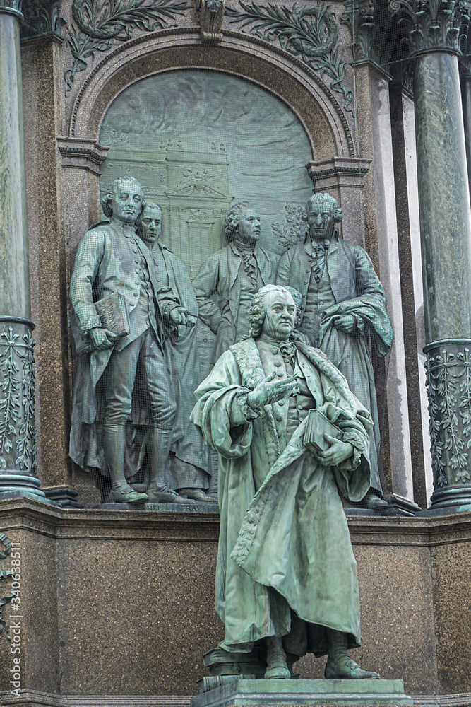 Maria Theresia Monument (Holy Roman Empress, German Queen). Maria Theresia monument was built in the year 1888 in Vienna, Austria.