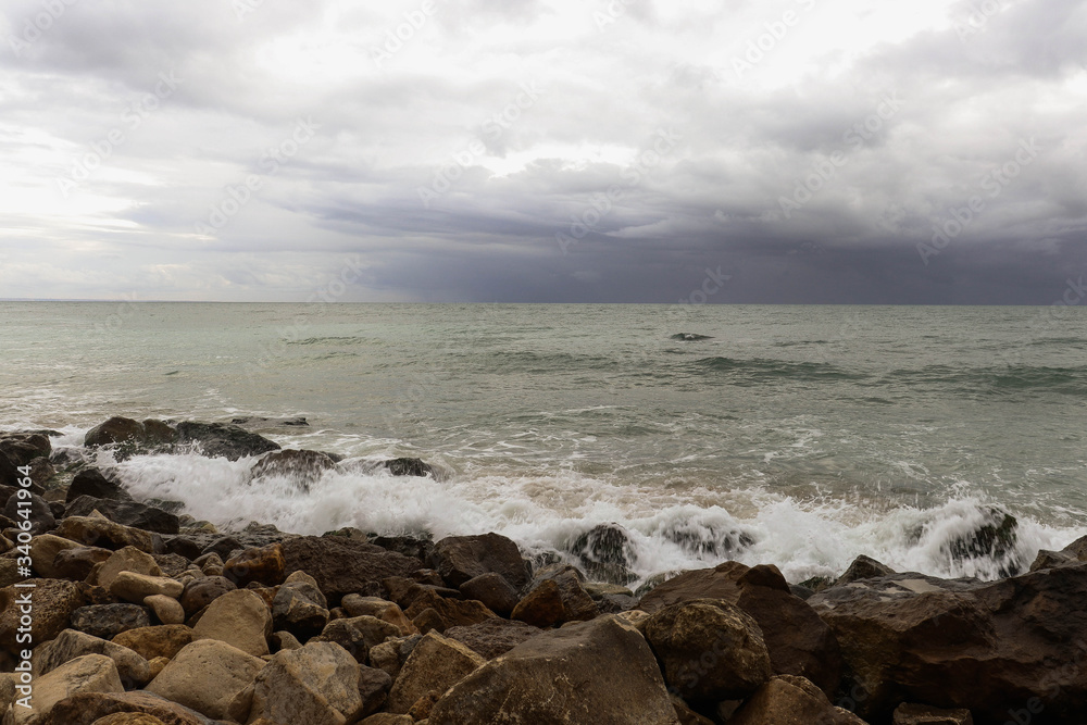 
storm waves at Вlack sea