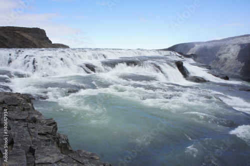 Fototapeta Naklejka Na Ścianę i Meble -  Wasserfall Island