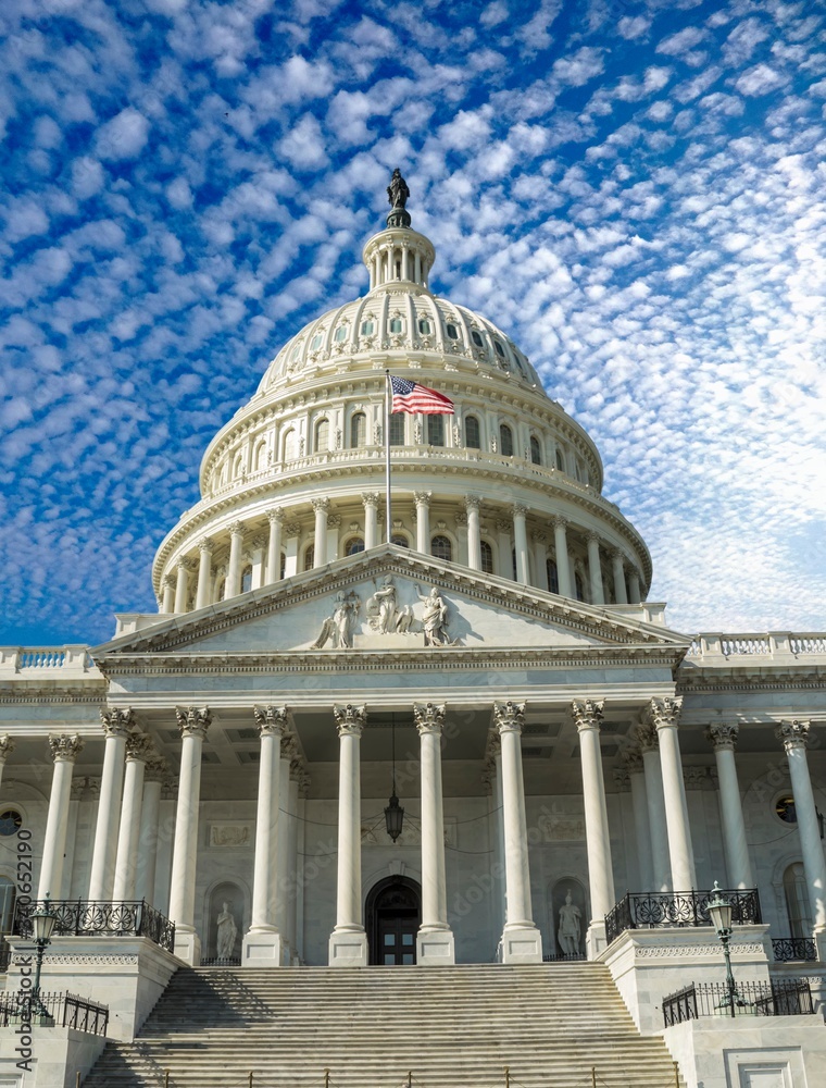 Obraz premium Washington DC, US Capitol Building
