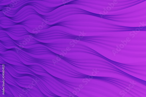 Fototapeta Naklejka Na Ścianę i Meble -  Digital silk cloth of wavy abstract backgrounds. Colorful 3D waves.