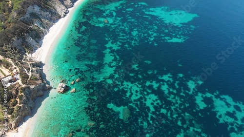 Spiaggia la sorgente e sansone isola d'elba