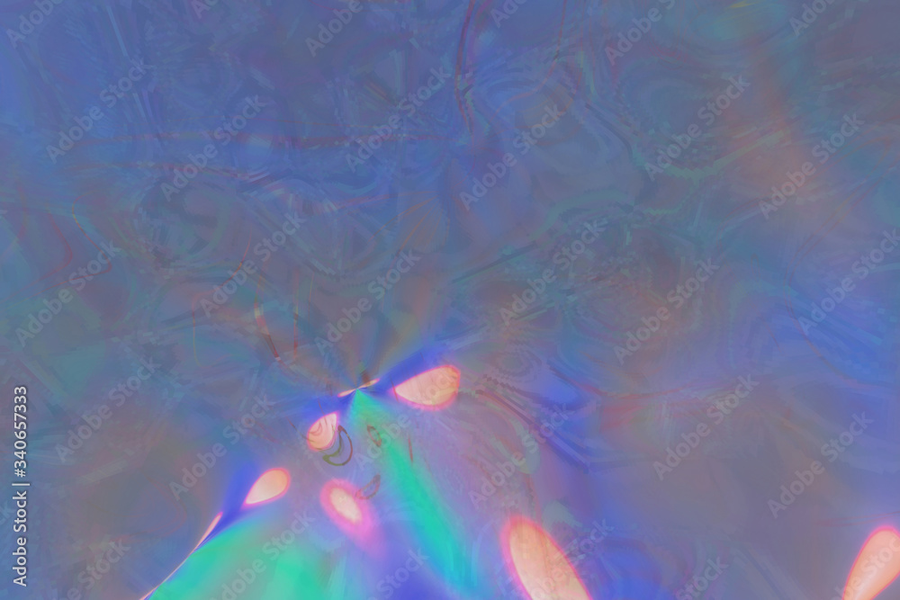 Conceptual texture, fluid effects, blur dreamy for design catalog or background.