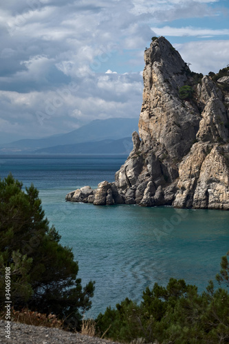 Chiken-Kaya cape near by Novy Svet, Crimea