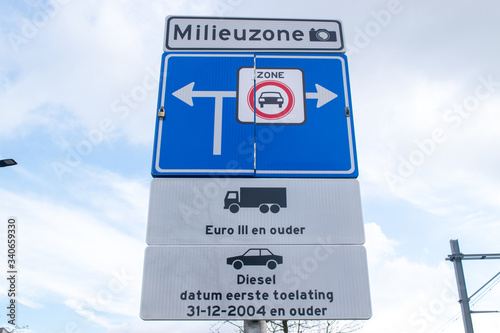 Environmental zone in the city Arnhem