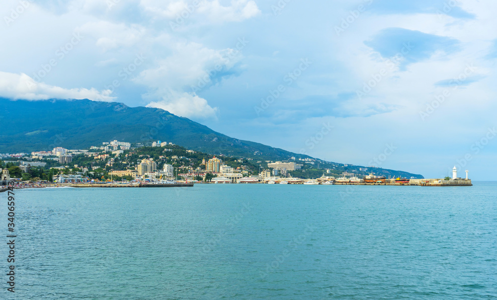 Yalta city on the Black Sea