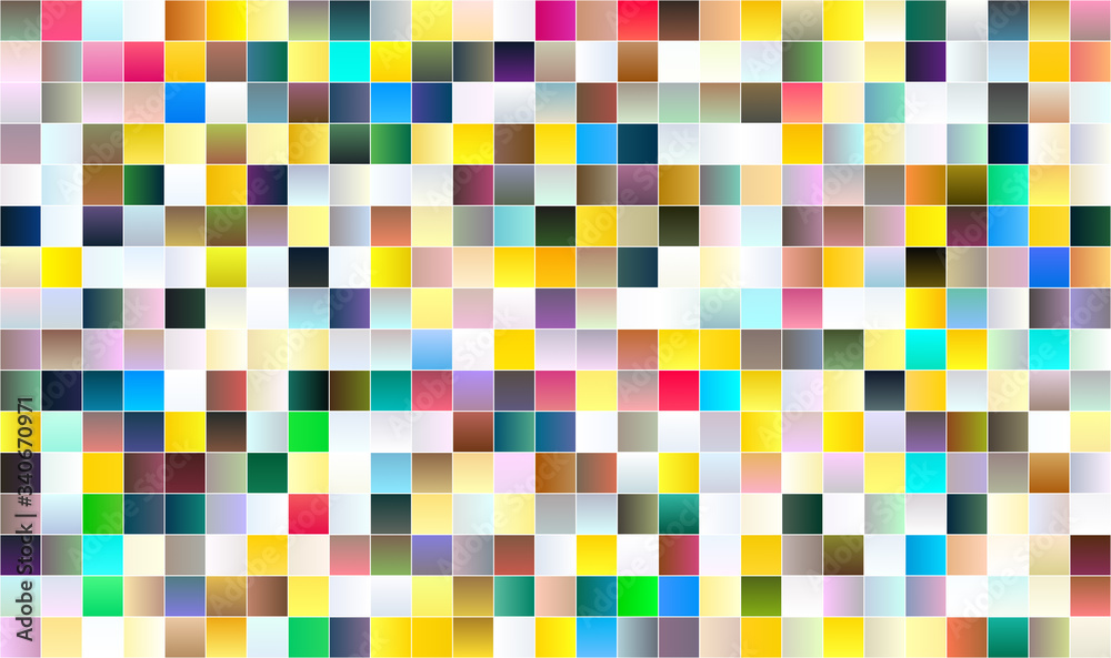 Abstract colorful gradient square pattern Abstract colorful gradient square pattern