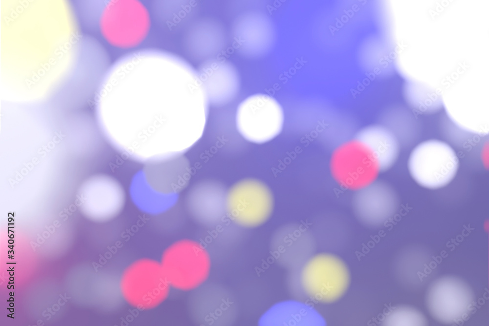 Abstract background of bokeh. colorful background.
