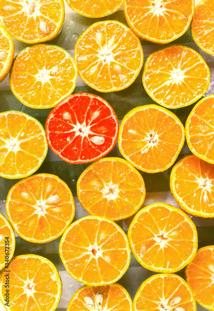 Background the difference between orange, yellow and red Background the difference between orange, yellow and red