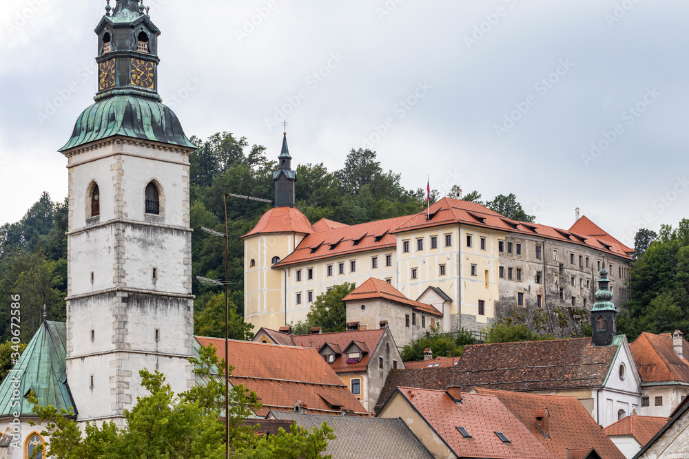 Skofja Loka castle and town in Slovenia Skofja Loka castle and town in Slovenia