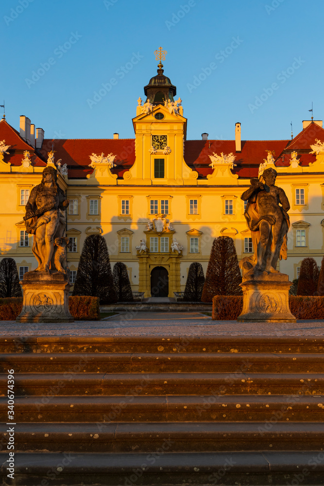 Valtice castle, Southern Moravia, Czech Republic