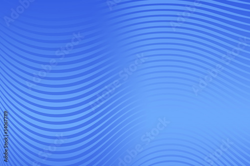 Blue abstract waves backgournd
