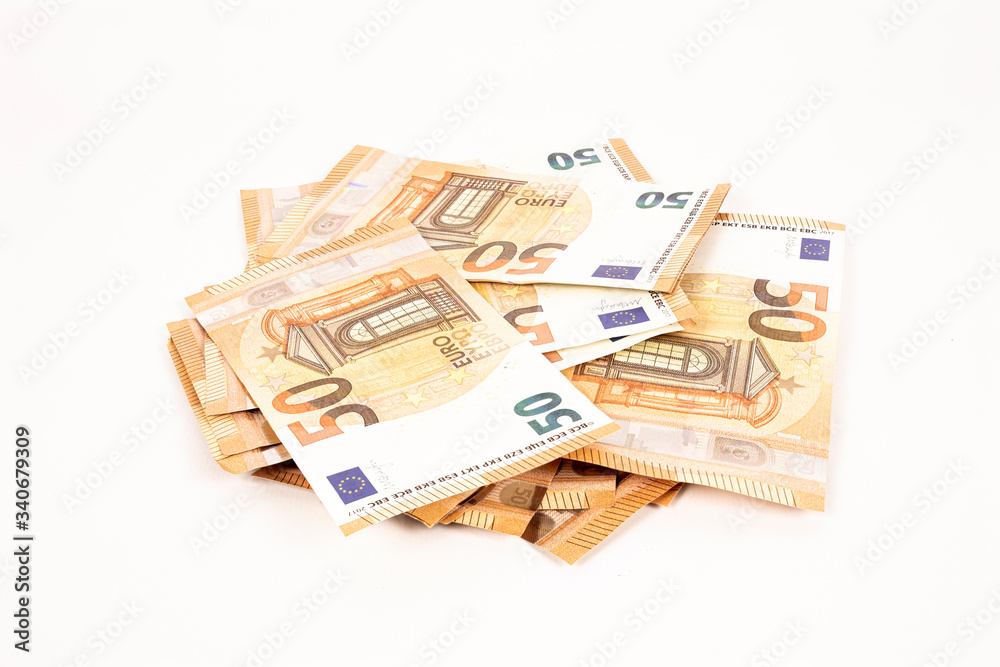 a lot of money on white background a lot of money on white background