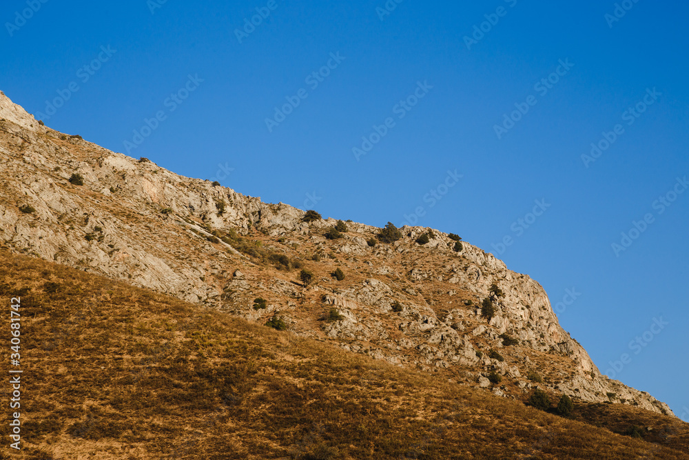 Mountains in Chimgan region, Uzbekistan