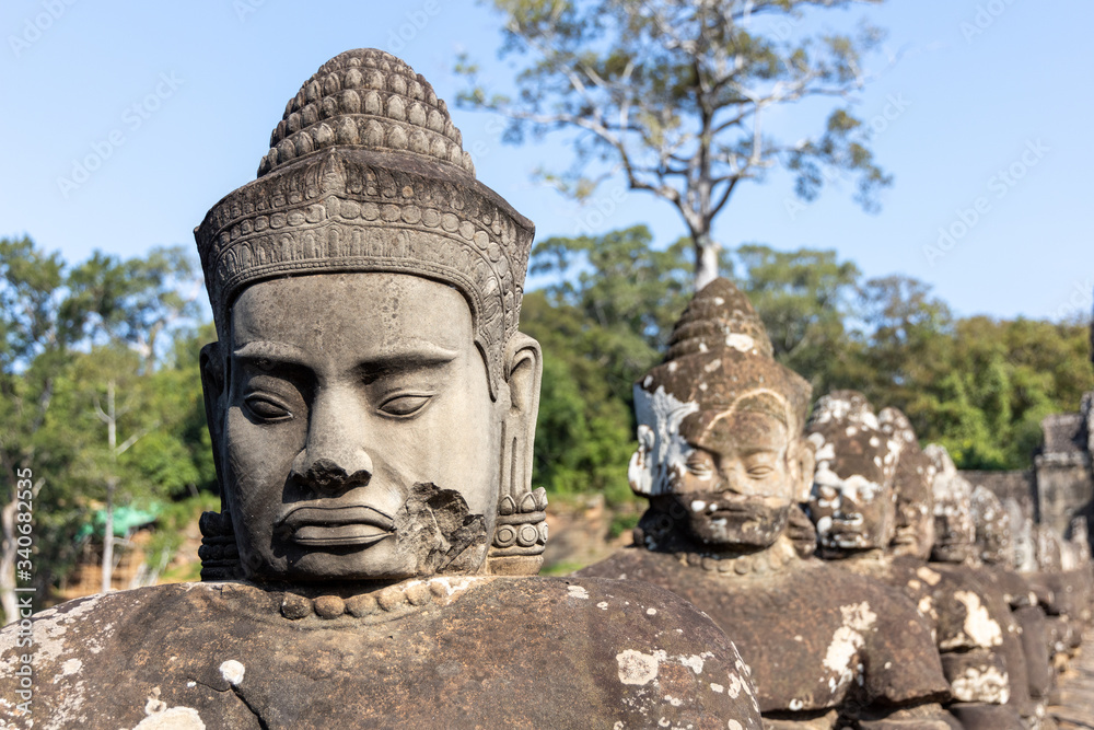 Fototapeta premium Angkor Wat temples
