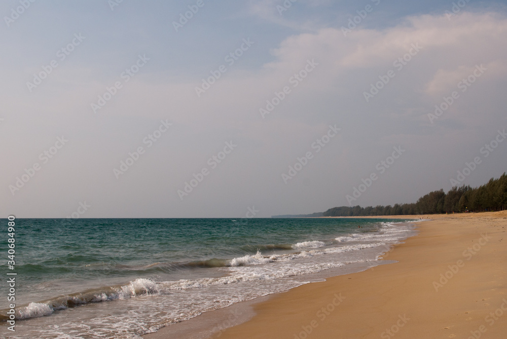 Nai Yang beach near the airport of Phuket