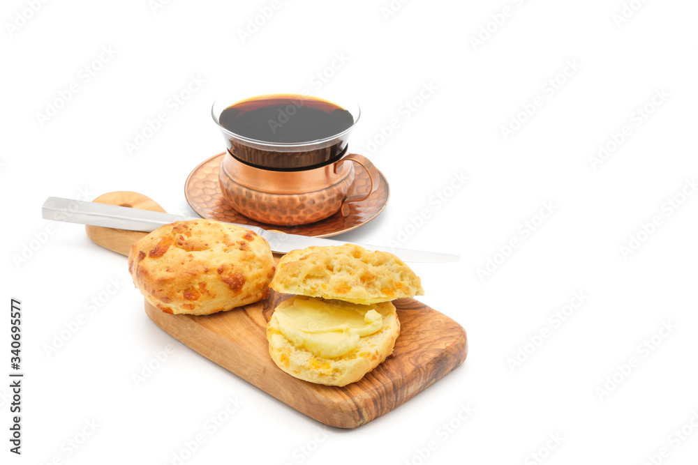 Cheese Scone with Butter