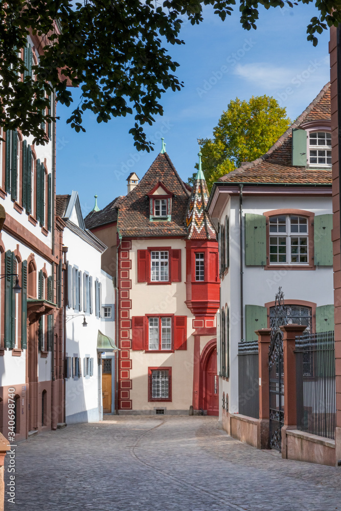 Naklejka premium Altstadt Basel