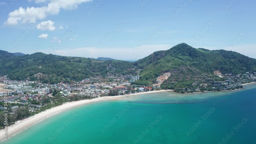 Kamala Beach Phuket , Empty Turquse Water Kamala Beach Phuket , Empty Turquse Water