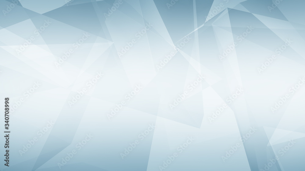 Abstract blue white and gray polygon triangle pattern gradient background. 3d render illustration Abstract blue white and gray polygon triangle pattern gradient background. 3d render illustration