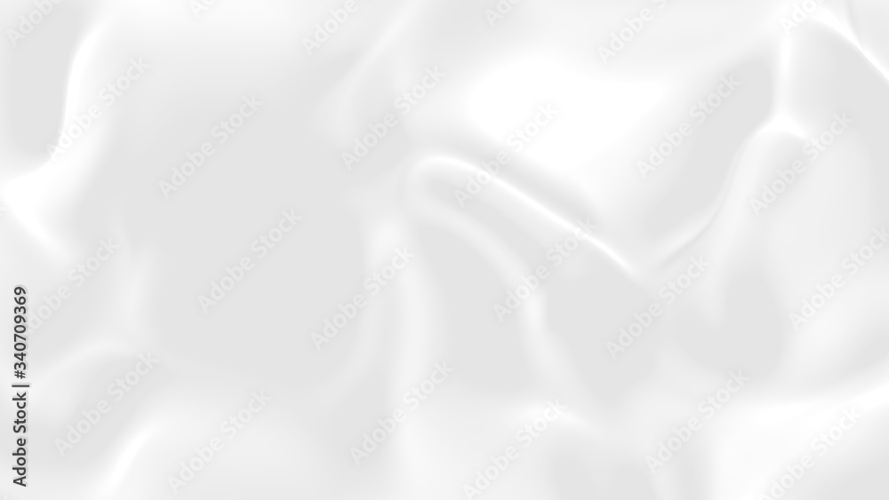 Naklejka premium Abstract white grey cloud gradation background.