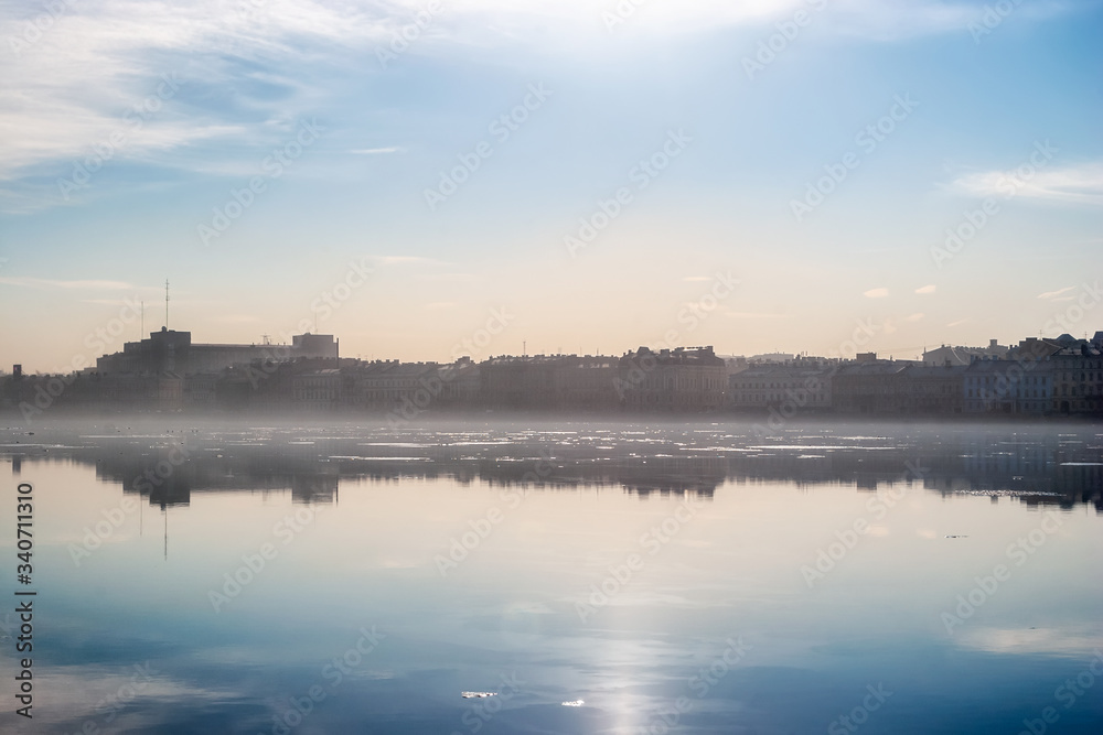 Morning over the Neva.