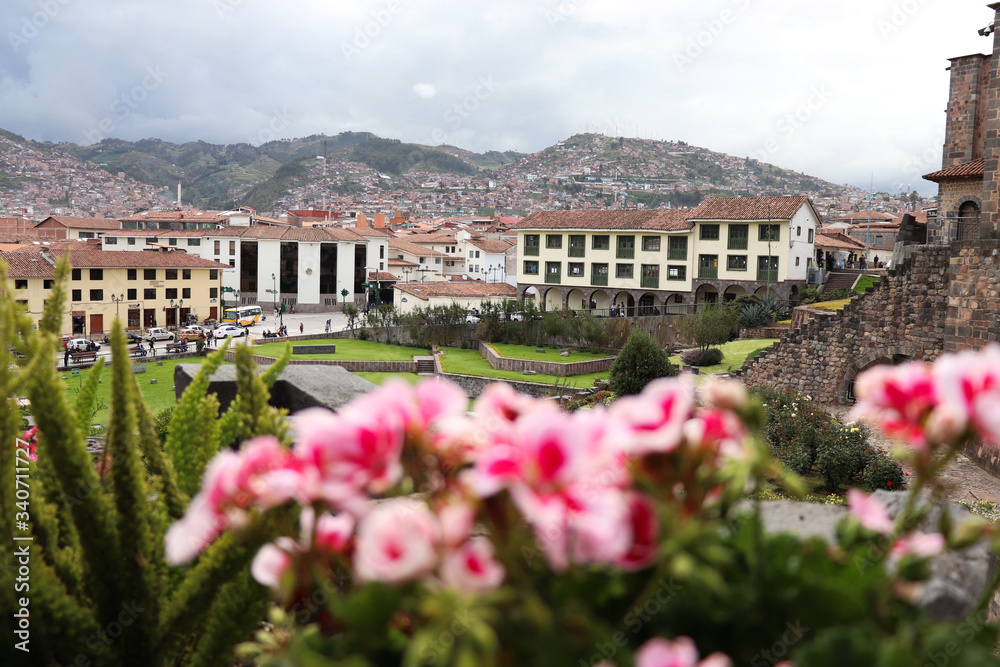 Hermosa mañana en la ciudad del Cusco
