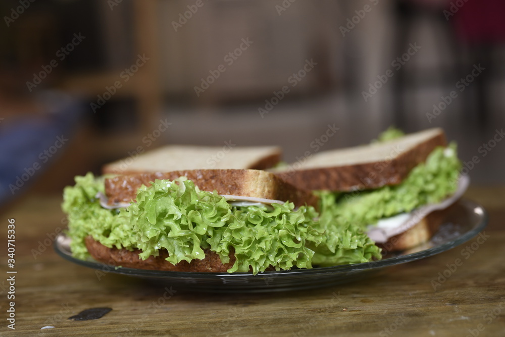 sandwich with lettuce and cheese sandwich with lettuce and cheese