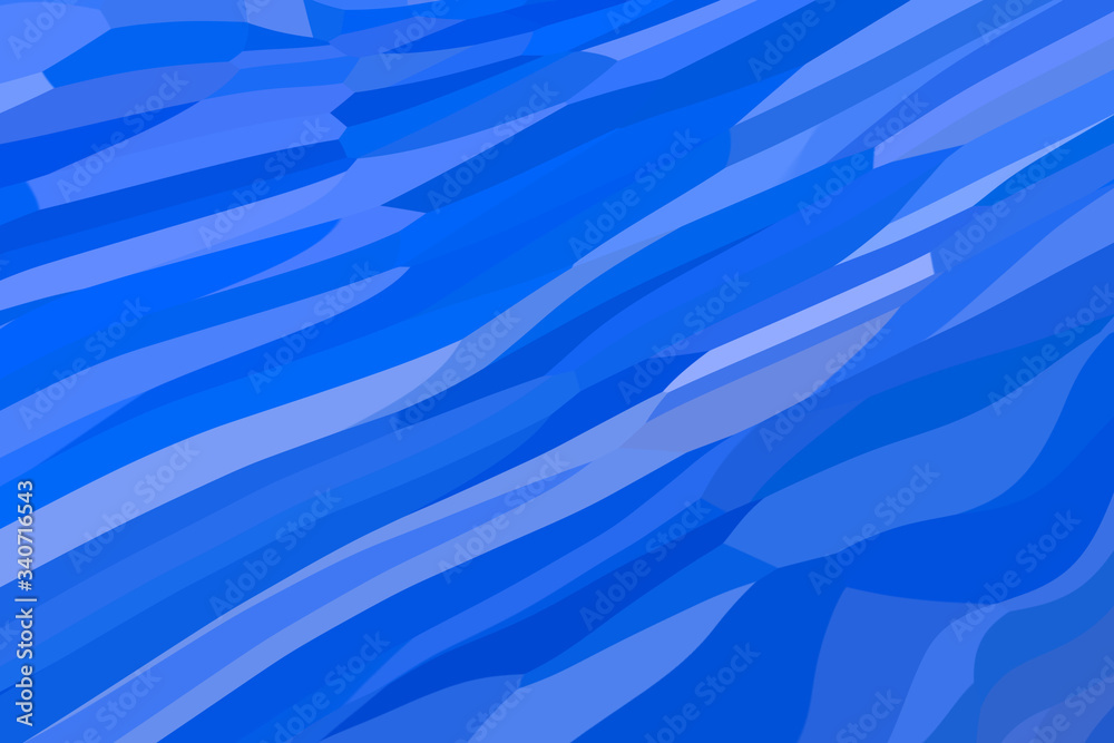 blue color, abstract background illustration dominated by blue color