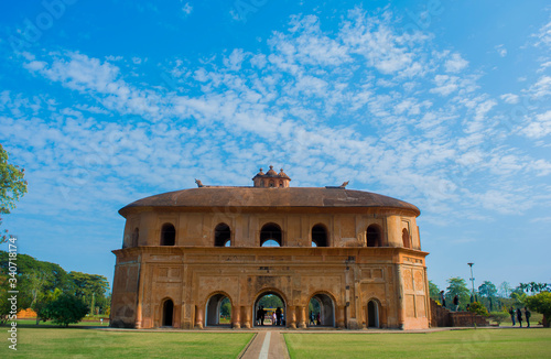The historic Rang Ghar of Assam.