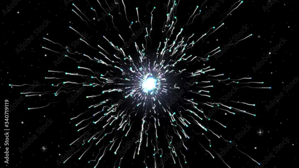 Stars collide in space and create a strange new galaxy Stars collide in space and create a strange new galaxy