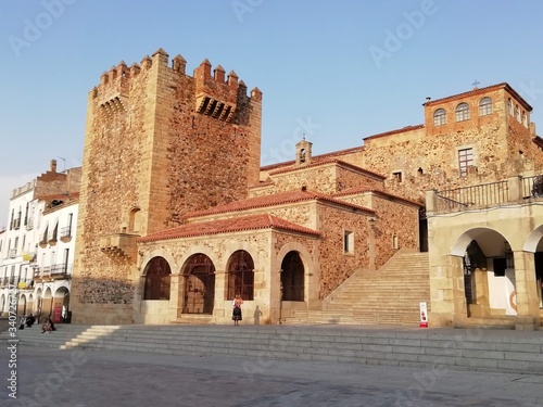 Torre del Bujaco, Plaza Mayor de Cáceres, Cáceres, Extremadura (España) photo