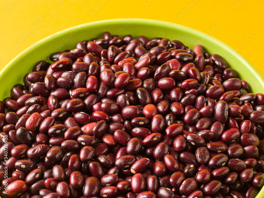 Red kidney beans isolated with white background stock image. Red kidney beans isolated with white background stock image.