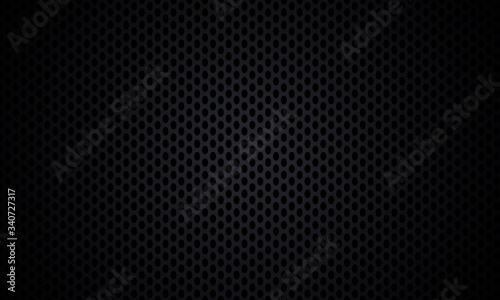 Black background. Black texture metal steel background. Dark carbon fiber texture. Web design template vector illustration EPS 10.