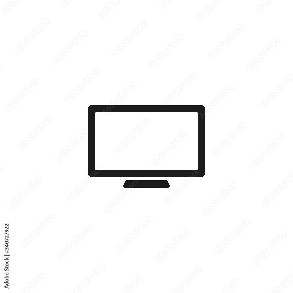 Monitor Vector icon . Lorem Ipsum Illustration design Monitor Vector icon . Lorem Ipsum Illustration design