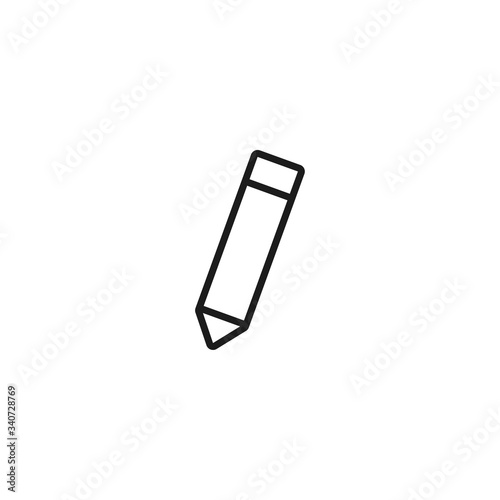 pensil Vector icon . Lorem Ipsum Illustration design photo
