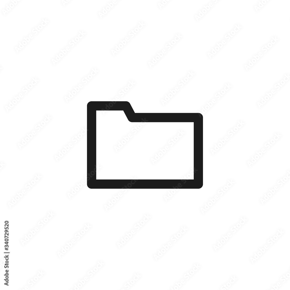 Folder Vector icon . Lorem Ipsum Illustration design Folder Vector icon . Lorem Ipsum Illustration design