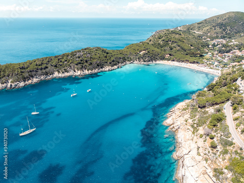 Spiaggia della biodola isola d'elba