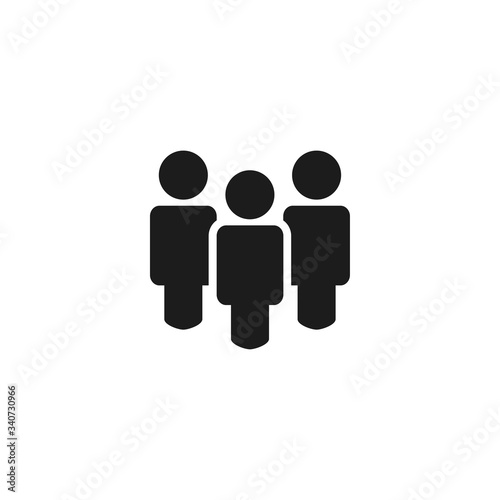 People Vector icon . Lorem Ipsum Illustration design