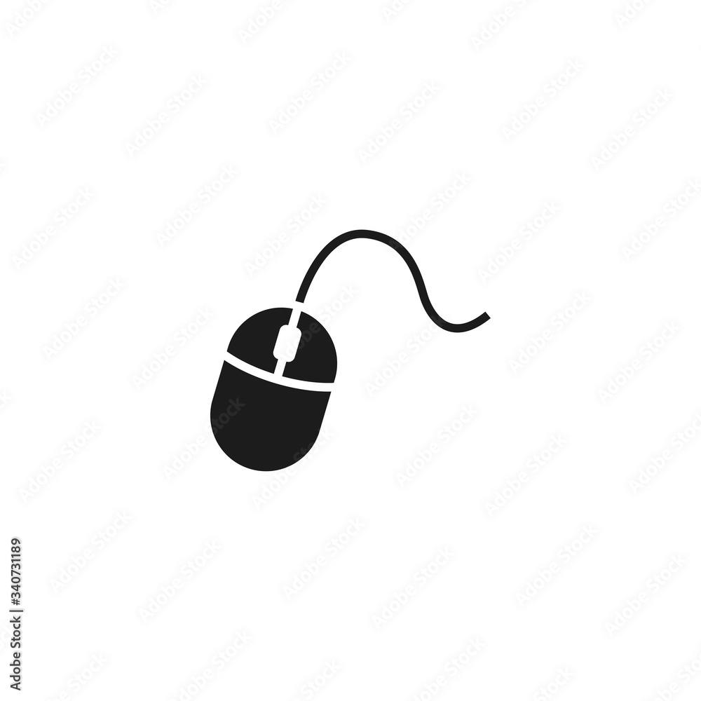 Computer mouse Vector icon . Lorem Ipsum Illustration design Computer mouse Vector icon . Lorem Ipsum Illustration design
