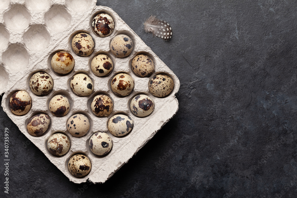 Quail eggs pack Quail eggs pack
