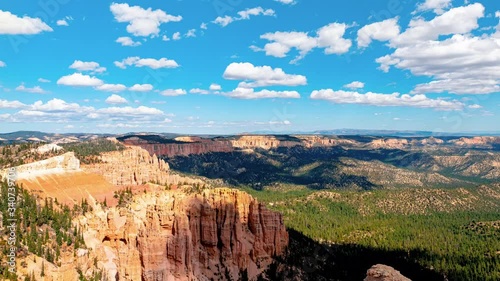 Time lapse Landscape of Bryce Canyon. USA.