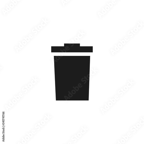 trashcan icon vector . Lorem Ipsum Illustration design