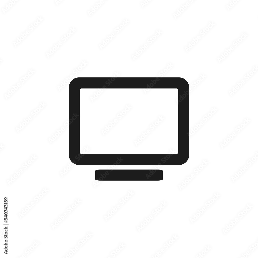 Vector icon laptop . Lorem Ipsum Illustration design Vector icon laptop . Lorem Ipsum Illustration design