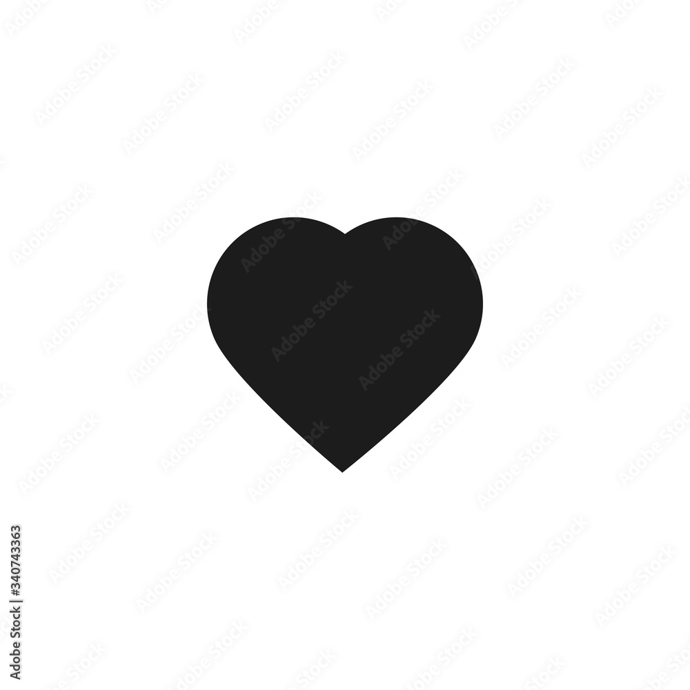 Vector icon heart 10 EPSVector icon heart 10 EPS . Lorem Ipsum Illustration design