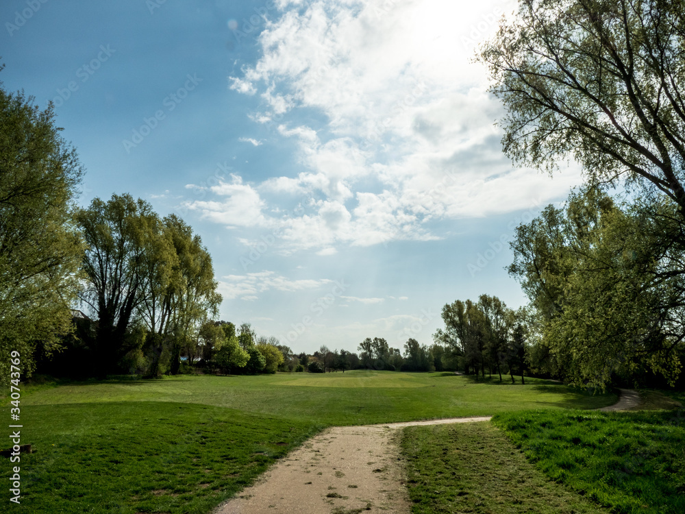 GOLF COURSE CLOSED DUE TO THE EPIDEMIC 